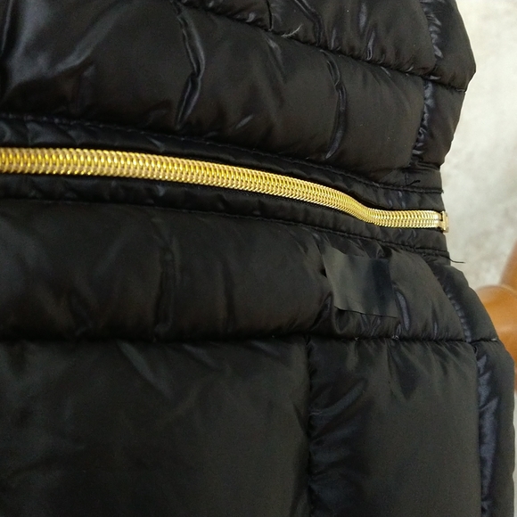 Michael Kors Hooded Packable Down Coat in Black - Picture 4 of 8